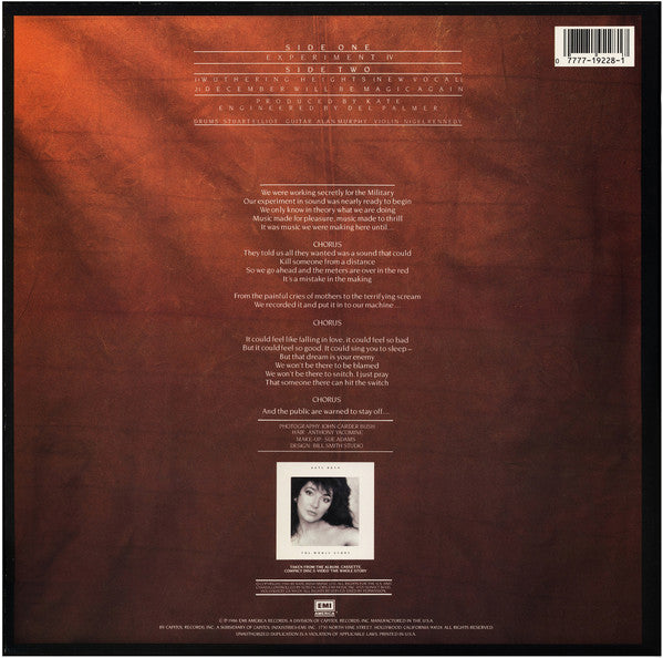 Kate Bush : Experiment IV (12", Single)