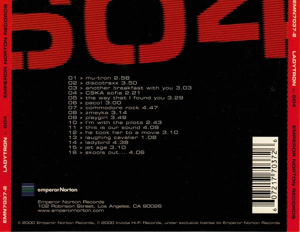 Ladytron : 604 (CD, Album)