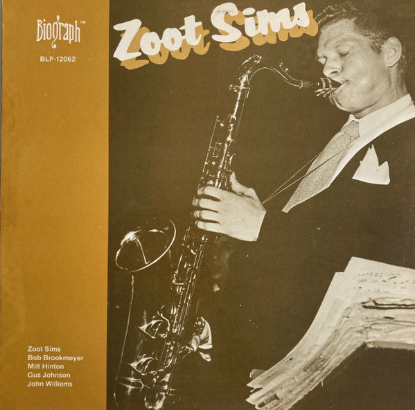 Zoot Sims : One To Blow On (LP, Album, RE)