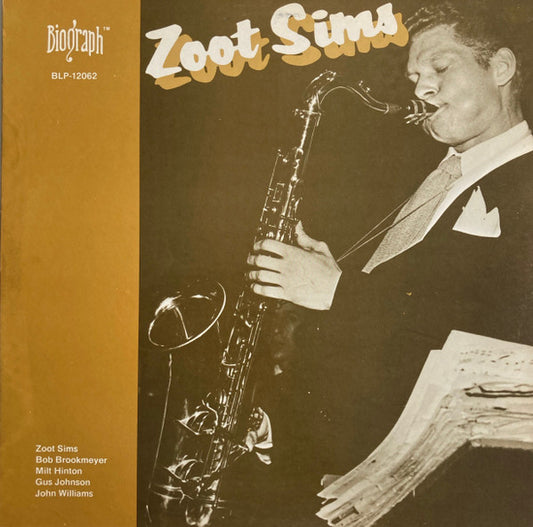 Zoot Sims : One To Blow On (LP, Album, RE)
