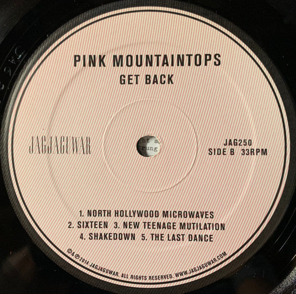 Pink Mountaintops : Get Back (LP, Album)