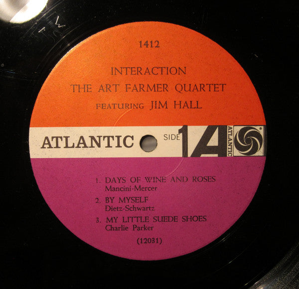 The Art Farmer Quartet* Featuring Jim Hall : Interaction (LP, Album, Mono)