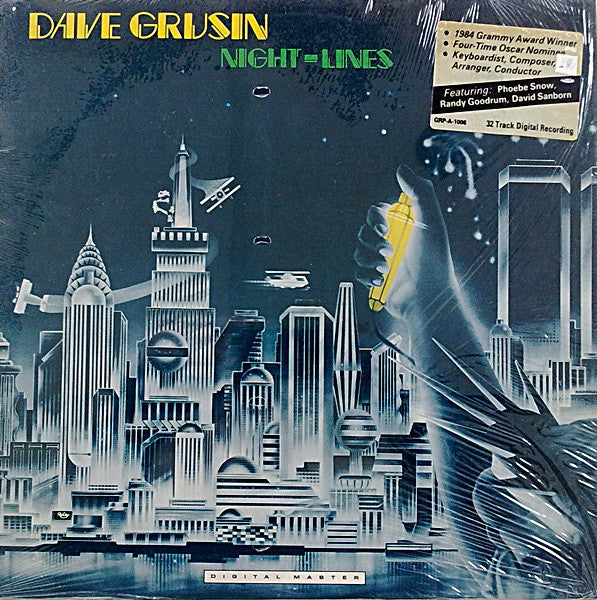 Dave Grusin : Night-Lines (LP, Album, Hau)