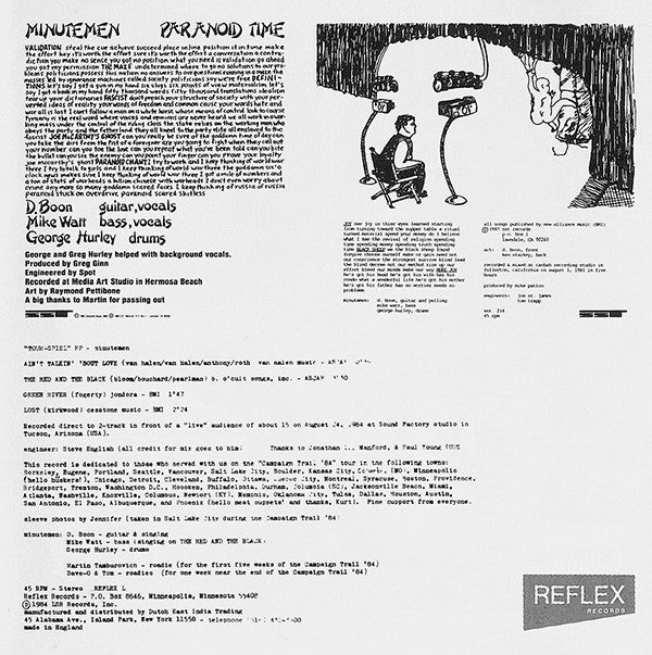 Minutemen : Post-Mersh, Vol. 3 (CD, Comp)