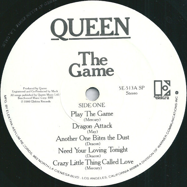 Queen : The Game (LP, Album, SP-)