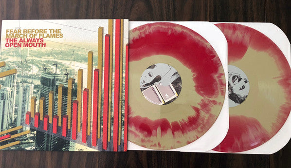 Fear Before The March Of Flames : The Always Open Mouth (LP, Red + LP, Red)