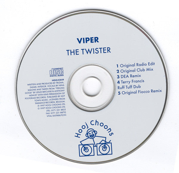 Viper : The Twister (CD, Single)