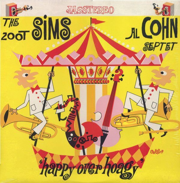 The Zoot Sims Al Cohn Septet : Happy Over Hoagy (LP, RE)