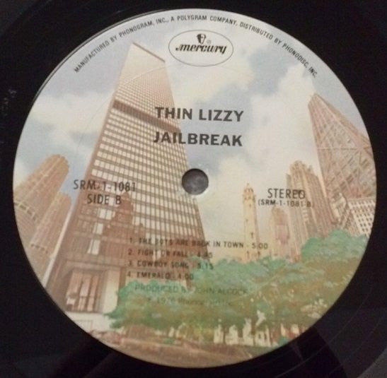 Thin Lizzy : Jailbreak (LP, Album, Pit)