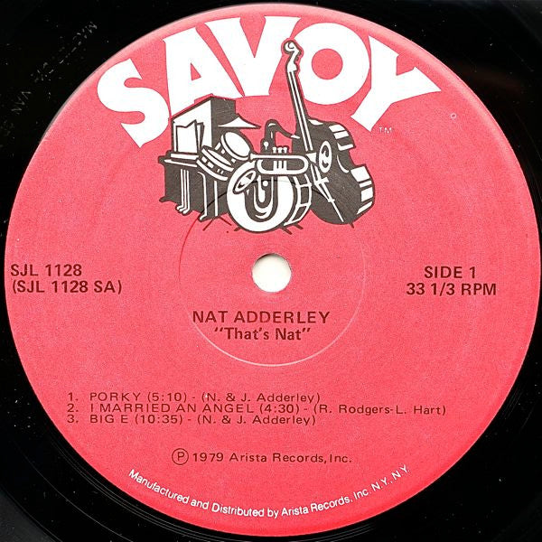 Nat Adderley : That's Nat (LP, Mono, RE)