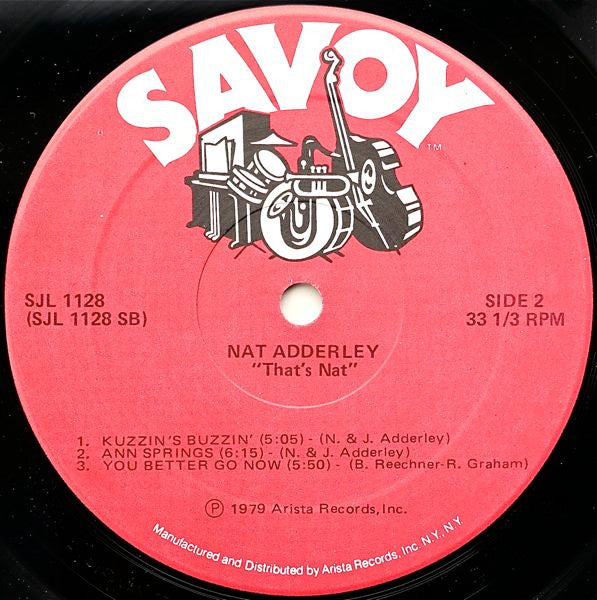 Nat Adderley : That's Nat (LP, Mono, RE)