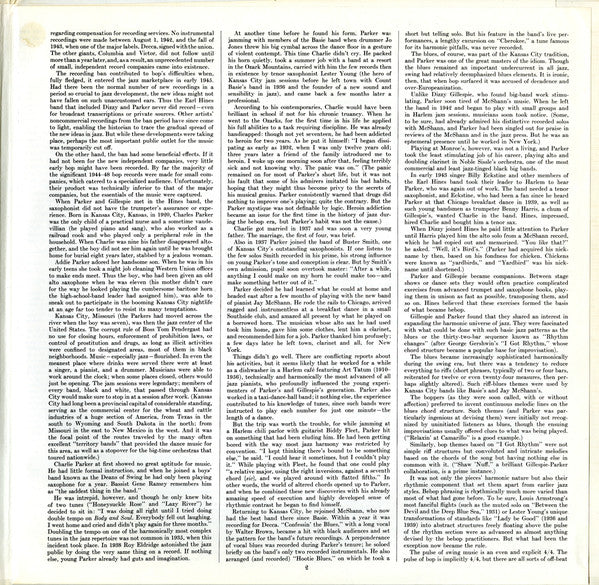 Various : Bebop (LP, Comp, Mono, Gat)