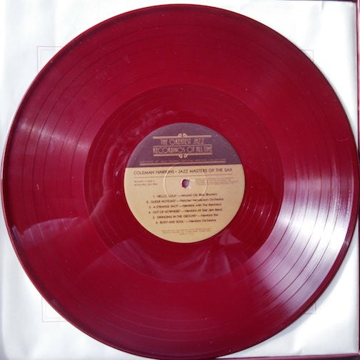 Various : Jazz Masters Of The Sax (4xLP, Comp, Red + Box)