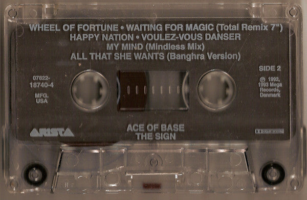 Ace Of Base : The Sign (Cass, Album)