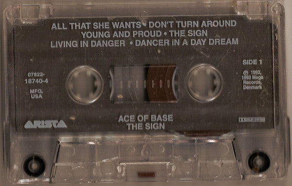 Ace Of Base : The Sign (Cass, Album)