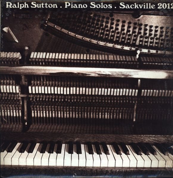 Ralph Sutton (2) : Piano Solos (LP, Album, RE)