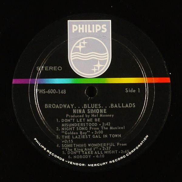 Nina Simone : Broadway - Blues - Ballads (LP, Album)