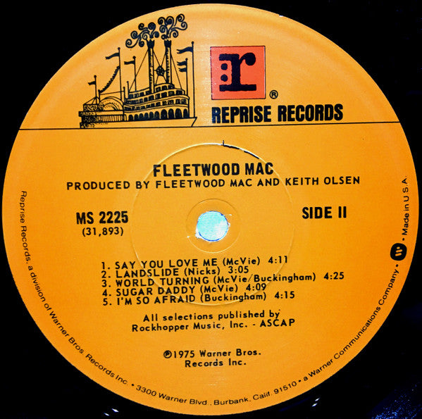 Fleetwood Mac : Fleetwood Mac (LP, Album, Los)