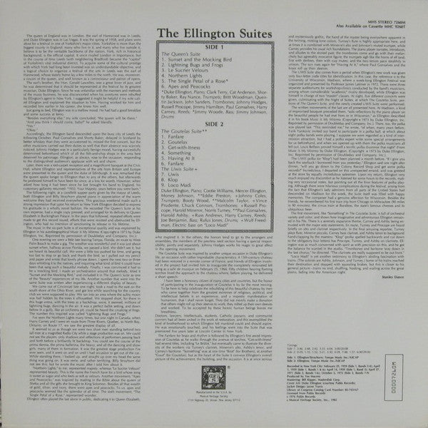 Duke Ellington : The Ellington Suites (LP, Album, RE)