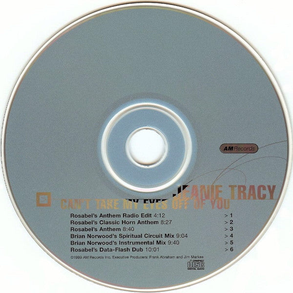 Jeanie Tracy : Can't Take My Eyes Off Of You (CD, Maxi)