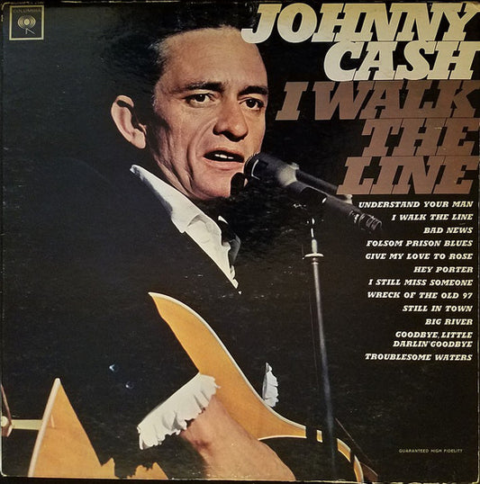 Johnny Cash : I Walk The Line (LP, Album, Mono)