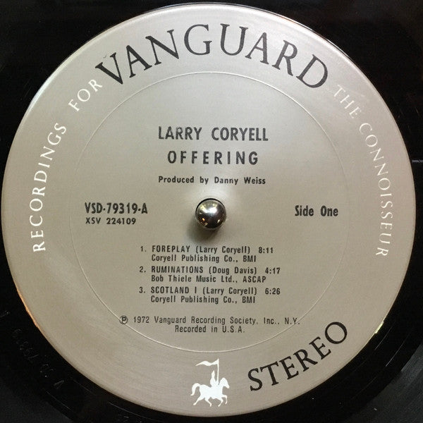 Larry Coryell : Offering (LP, Album, San)