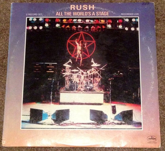 Rush : All The World's A Stage (2xLP, Album, RE, 53-)