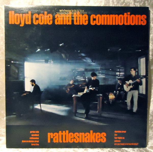 Lloyd Cole & The Commotions : Rattlesnakes (LP, Album, SRC)