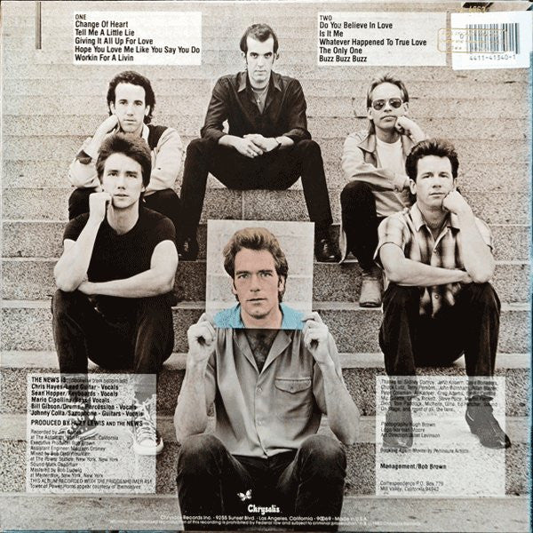 Huey Lewis And The News* : Picture This (LP, Album, Ter)