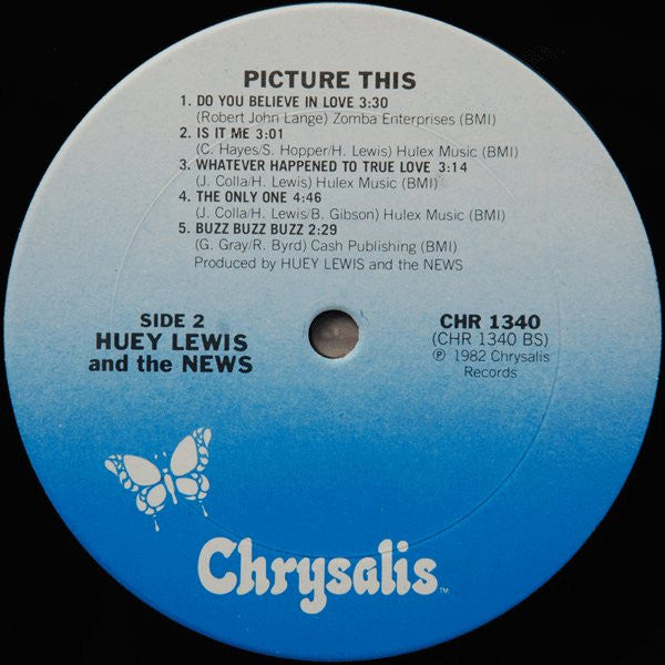 Huey Lewis And The News* : Picture This (LP, Album, Ter)