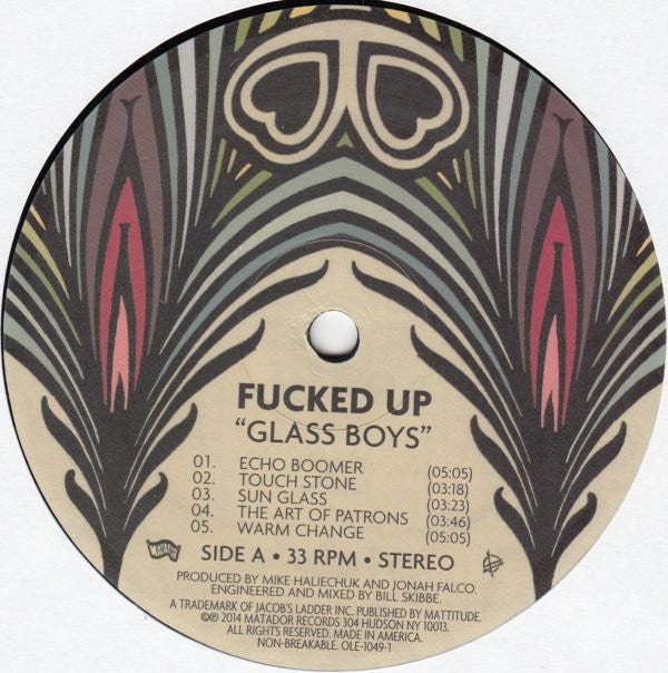 Fucked Up : Glass Boys (2xLP, Album, Ltd)