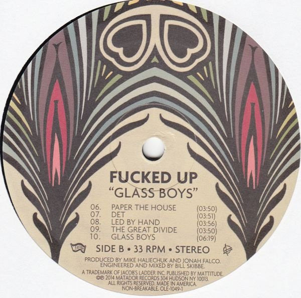 Fucked Up : Glass Boys (2xLP, Album, Ltd)