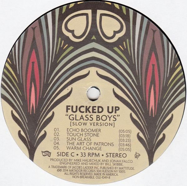 Fucked Up : Glass Boys (2xLP, Album, Ltd)