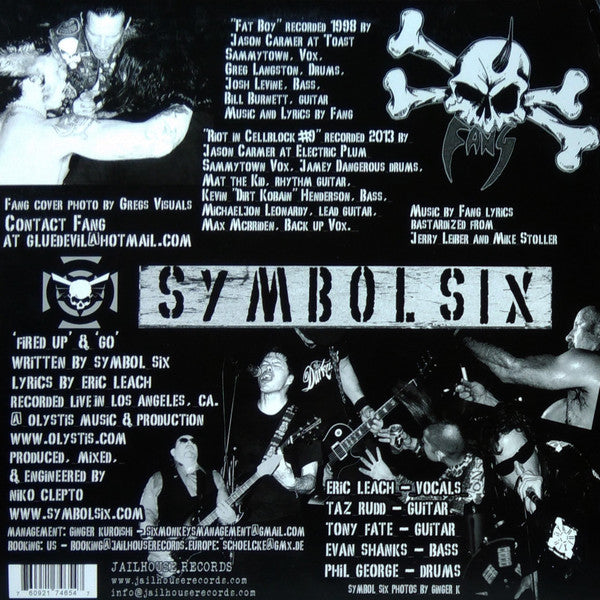 Fang (2) / Symbol Six : Fang / Symbol Six (12", S/Sided, Ltd)