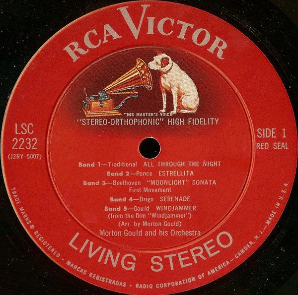 Morton Gould And His Orchestra : Moon, Wind And Stars (LP, Album, Ind)