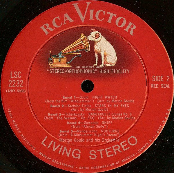 Morton Gould And His Orchestra : Moon, Wind And Stars (LP, Album, Ind)