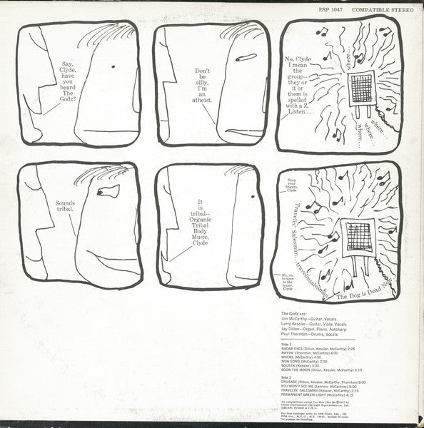 The Godz : Godz 2 (LP, Album)