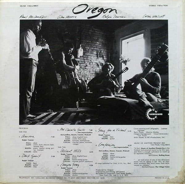Oregon : Distant Hills (LP, Album)