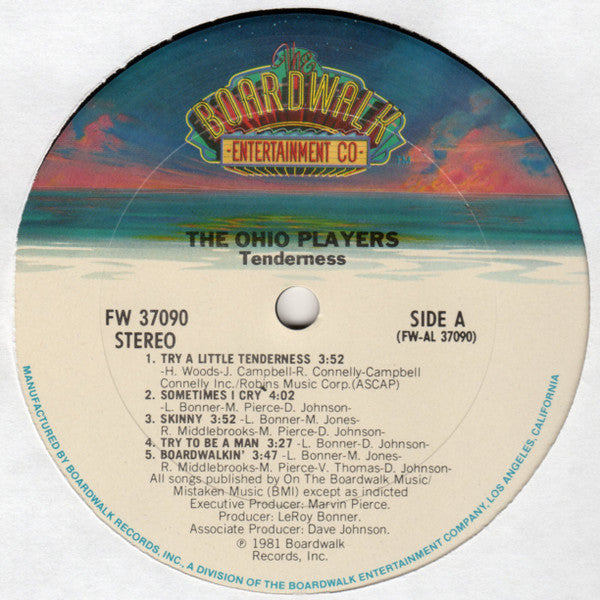 Ohio Players : Tenderness (LP, Album)