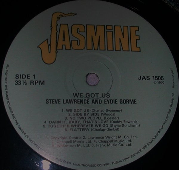 Steve & Eydie : We Got Us (LP, Album, RE)