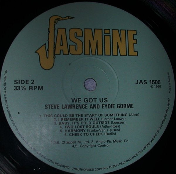 Steve & Eydie : We Got Us (LP, Album, RE)