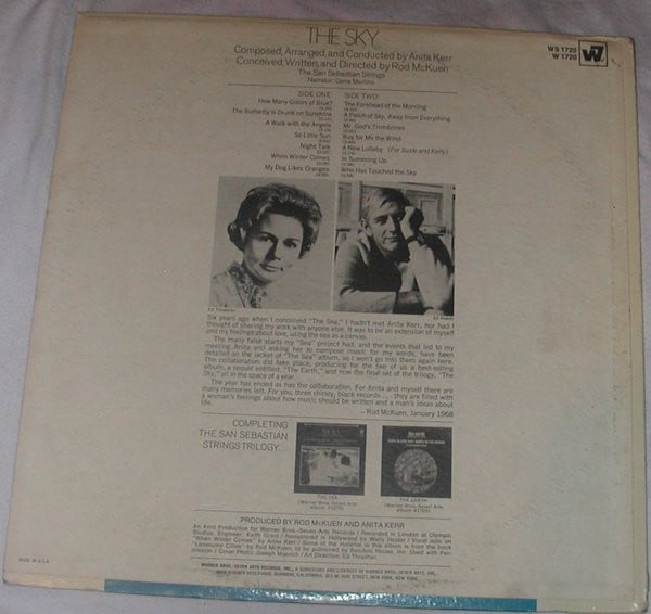 The San Sebastian Strings : The Sky (LP, Album)