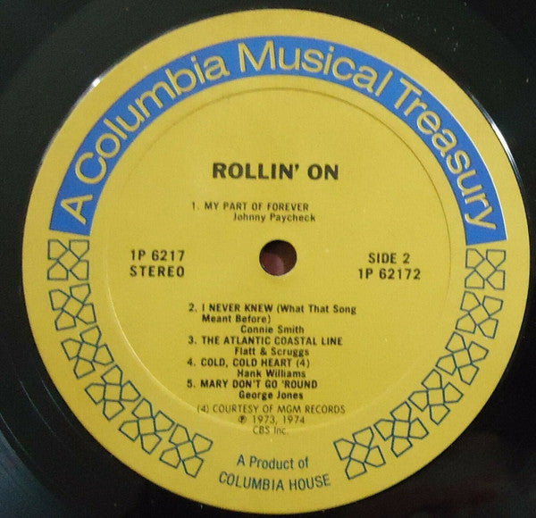 Various : Rollin' On (LP, Comp)