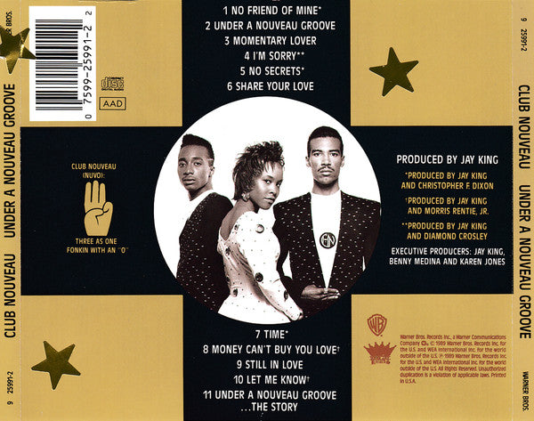 Club Nouveau : Under A Nouveau Groove (CD, Album)