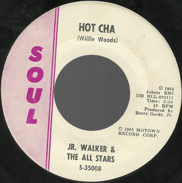 Jr. Walker & The All Stars* : Shotgun / Hot Cha (7", Single, ARP)