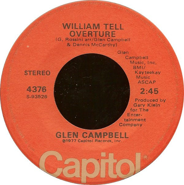 Glen Campbell : Southern Nights (7", Single, Win)
