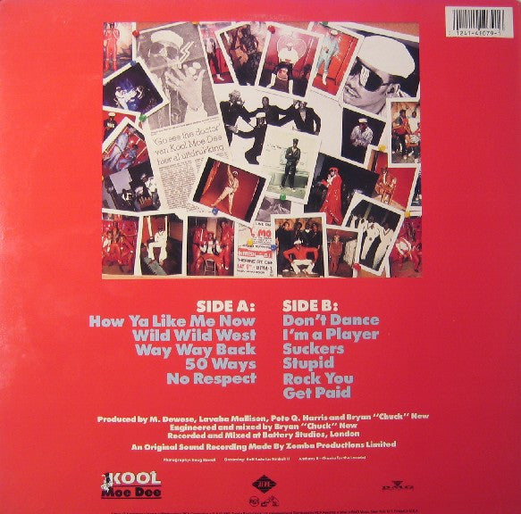 Kool Moe Dee : How Ya Like Me Now (LP, Album)