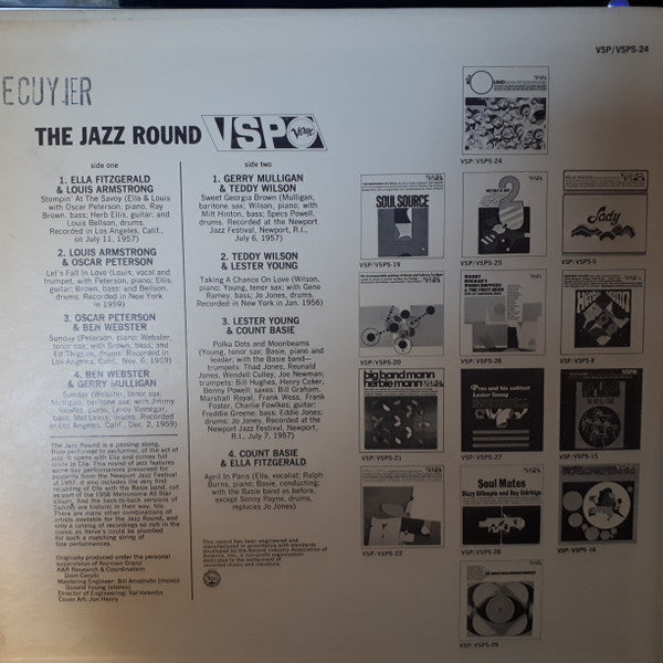 Various : The Jazz Round (LP, Comp)