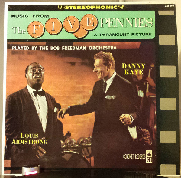 The Bob Freedman Orchestra : Music From The Five Pennies (LP, Album, RE)