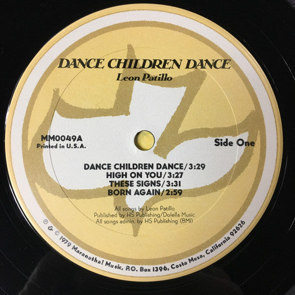 Leon Patillo : Dance Children Dance (LP, Album, Yel)
